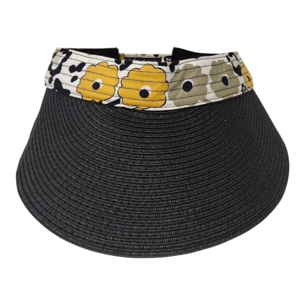 Vera Bradley Straw Visor in Go Wild NWT